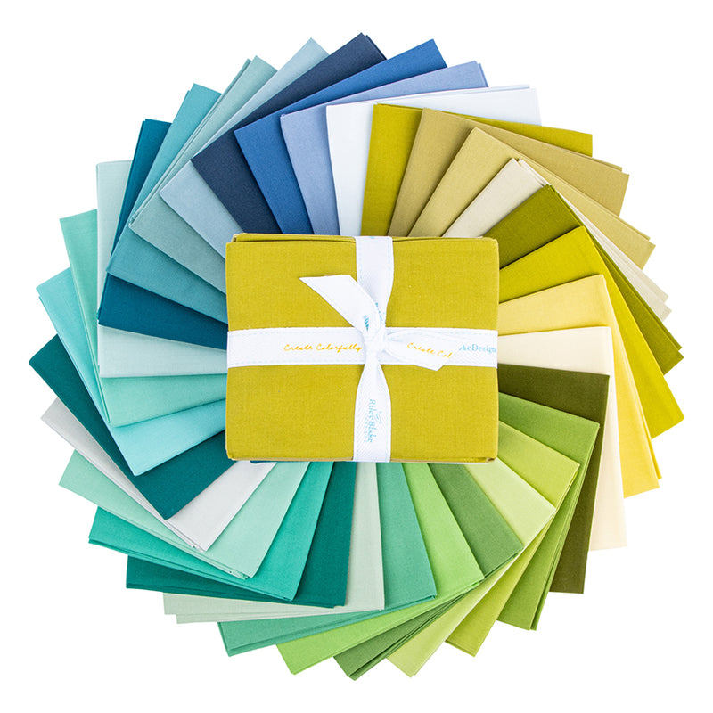Lori Holt Dapper Confetti Cotton Fat quarter bundle by Riley Blake Designs showing 32 coordinated fat-quarter cuts for quilting and sewing