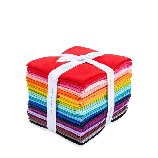 Riley Blake Confetti Cotton Riley Rainbow Fat Quarter Bundle – 24 Pieces official Riley Blake Designs product view, manufacturer SKU FQ-RIL120-24