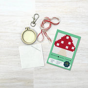 The Crafty Kit Company You're a Fungi Mini Matchbox Cross Stitch Kit