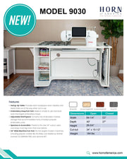 Horn Model 9030 Sewing Cabinet