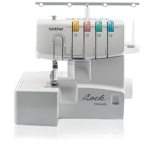 brother-lock-1034d-serger-front-view-showing-stitch-width-lever-and-tension-dials-on-black-background