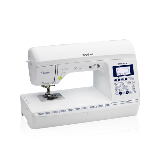 brother-pacesetter-innov-is-ps500-sewing-machine-front-angle-view-isolated-on-black-background