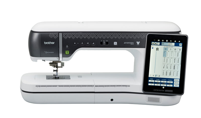 brother-aveneer-ev1-le-limited-edition-sewing-embroidery-machine-front-view
