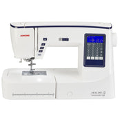 Janome Skyline S3 Anniversary Edition computerized sewing machine front view 