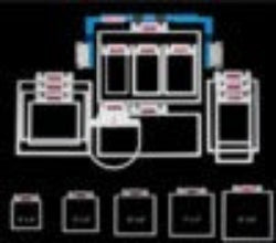 A close up view of the Brother Entrepreneur W PR680W high definition touchscreen interface showcasing built in embroidery system settings