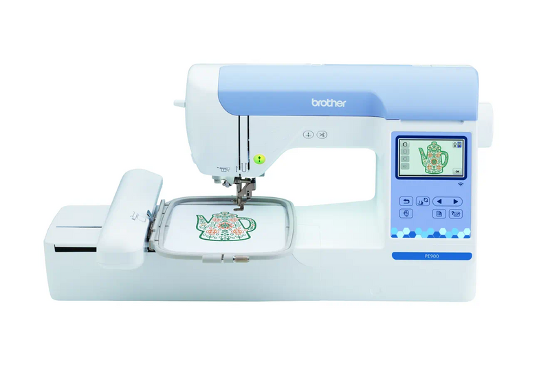brother-pe900-embroidery-machine-straight-front-view-isolated-white-background