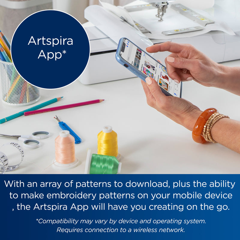 brother-innov-is-nq3550w-sewing-and-embroidery-machine-close-up-of-artspira-app-on-blue-smartphone