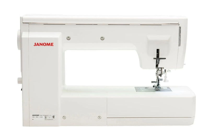 anome Horizon Memory Craft 8200QCP Special Edition computerized sewing and quilting machine showing its wide 11-inch throat space and backlit LCD screen.