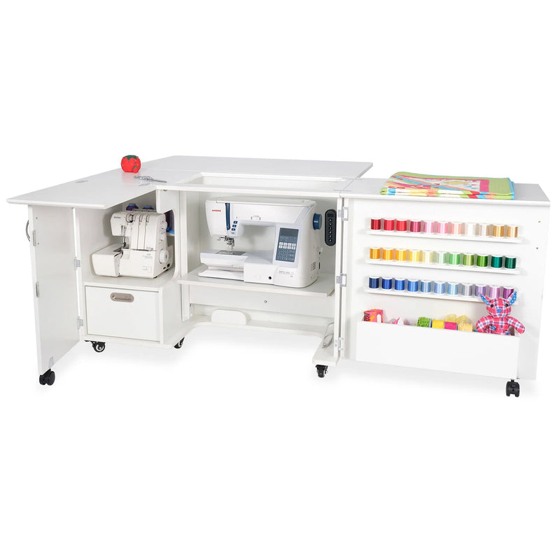 Kangaroo Wallaby Sewing Cabinet – Dual Rail Electric Lift