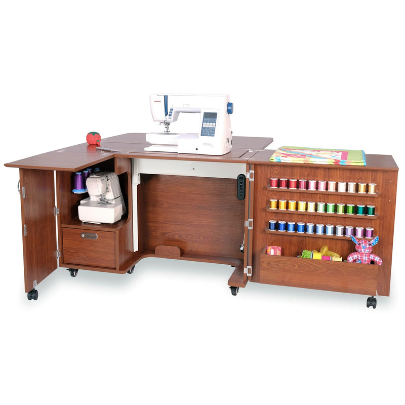 Kangaroo Wallaby Sewing Cabinet – Dual Rail Electric Lift