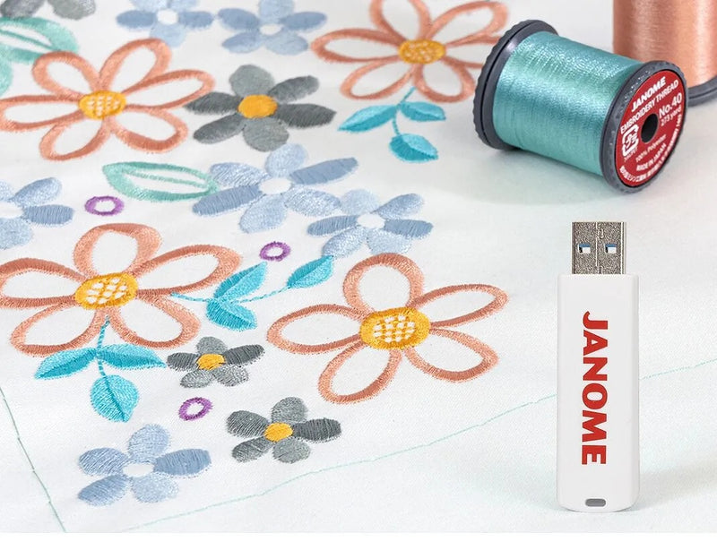 Janome Memory Craft 550E Limited Edition computerized embroidery machine