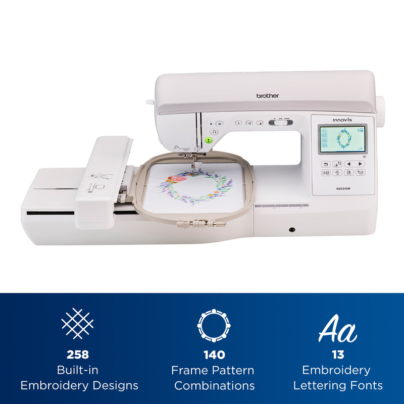 brother-innov-is-nq3550w-sewing-and-embroidery-machine-front-view-with-built-in-embroidery-designs-and-features-infographi