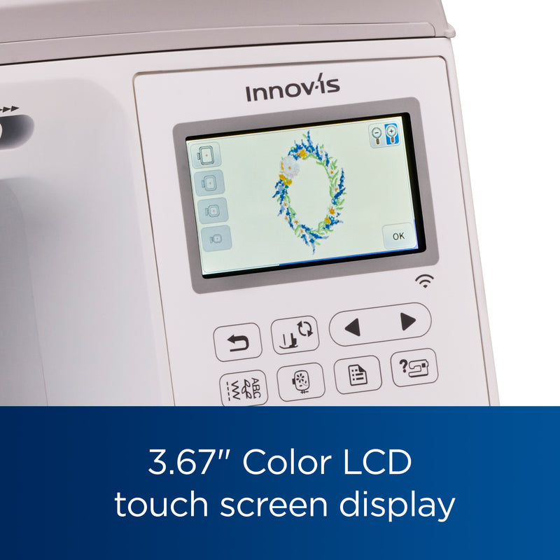 brother-innov-is-nq3550w-sewing-and-embroidery-machine-close-up-of-three-point-sixty-seven-inch-color-lcd-touchscreen-display