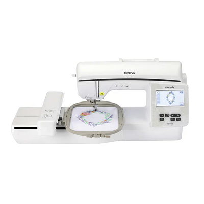 Brother Innov-is NQ1700E Embroidery Machine with 6" x 10" Hoop & Bonus SABESBLUE Bundle