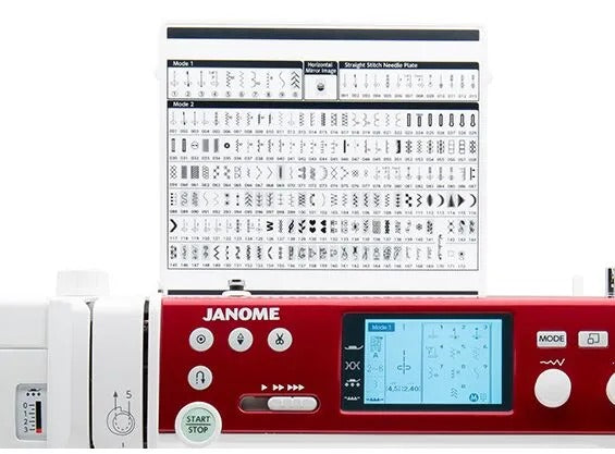 Janome Memory Craft 6650 computerized flatbed sewing and quilting machine