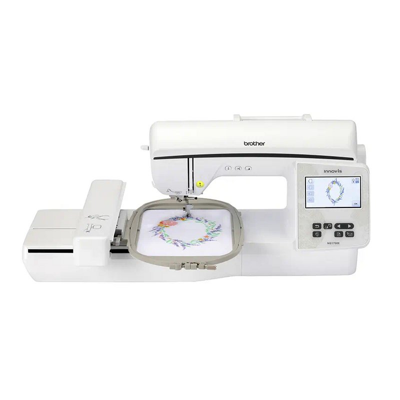 brother-innov-is-nq1700e-embroidery-machine-with-attached-hoop-front-view-isolated-white-background