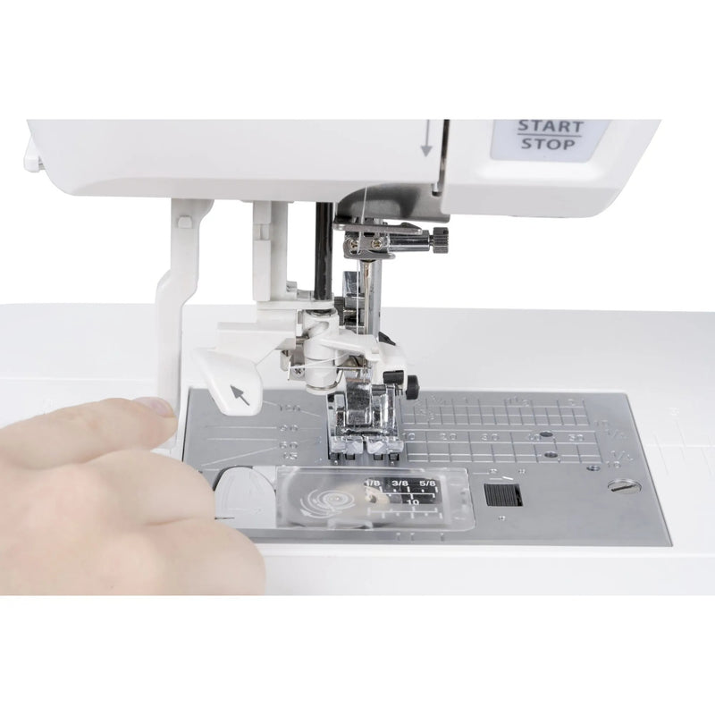 Janome Skyline S3 Anniversary Edition computerized sewing machine front view 