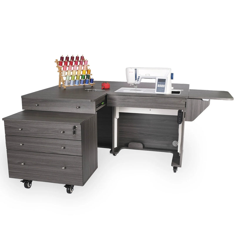 Kangaroo & Joey Sewing Cabinet with Electric Lift