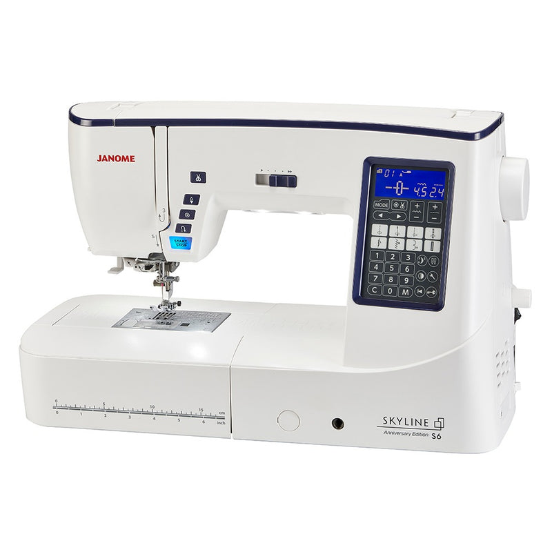 Janome Skyline S6 Anniversary Edition computerized sewing machine