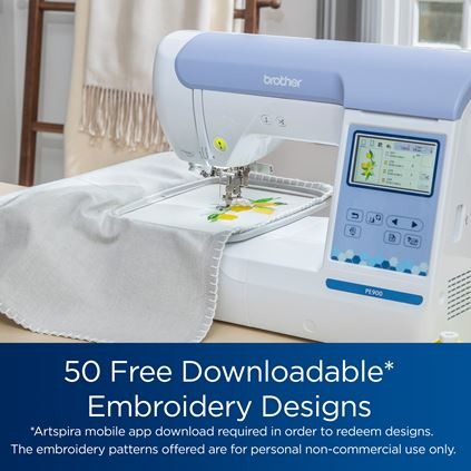 brother-pe900-embroidery-machine-stitching-lemon-pattern-with-fifty-free-downloadable-designs-promo-view