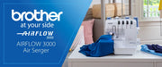 brother-airflow-3000-air-serger-on-white-table-blue-promo-banner-view