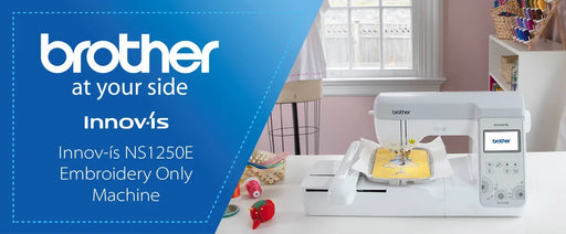 brother-innov-is-ns1250e-embroidery-only-machine-on-white-table-blue-promo-banner-view