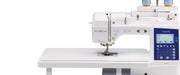 brother-innov-is-bq950-sewing-machine-with-attached-wide-extension-table-and-two-spool-thread-stand-front-view