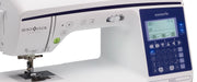 close-up-control-panel-and-monochrome-lcd-display-screen-on-brother-innov-is-bq950-sewing-machine