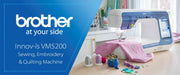 brother-essence-innov-is-vm5200-sewing-embroidery-and-quilting-machine-front-view-and-blue-brand-panel-with-text