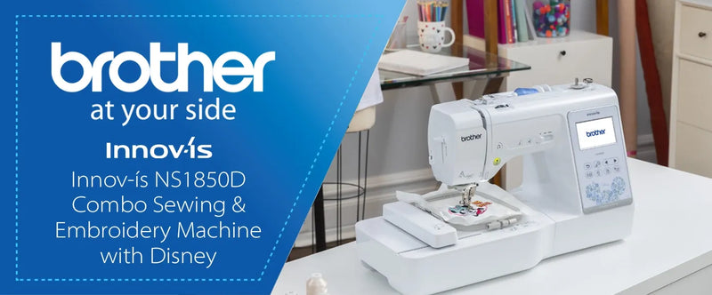 brother-innov-is-ns1850d-combo-sewing-embroidery-machine-front-view-and-blue-brand-panel-with-text