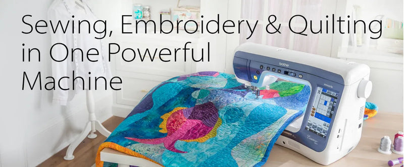 brother-essence-innov-is-vm5200-sewing-embroidery-and-quilting-machine-with-embroidered-fish-pattern-and-text-overlay