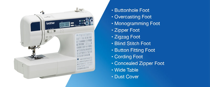 brother-pacesetter-innov-is-ps300t-sewing-machine-with-included-accessory-presser-feet-list-blue-infographic