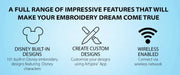 brother-stellaire-innov-is-xe2-embroidery-machine-disney-artspira-app-and-wireless-features-infographic
