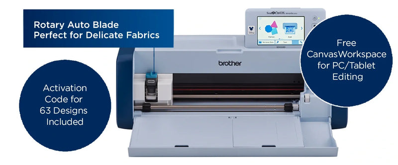 brother-scanncut-dx-innov-is-edition-sdx330d-disney-cutting-machine-front-view-with-rotary-auto-blade-and-canvasworkspace-labels