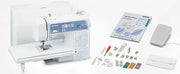 brother-xr9550-sewing-and-quilting-machine-included-accessories-and-operation-manual-flat-lay-view