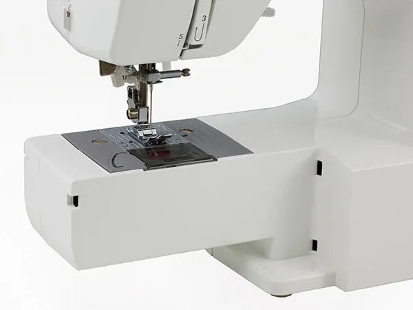 brother-st150hdh-strong-and-tough-computerized-sewing-machine-close-up-drop-feed-system-and-presser-foot-view