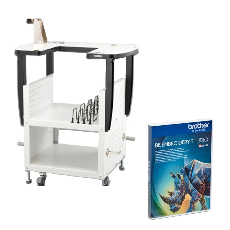 brother-prnstd2-machine-stand-and-be-embroidery-studio-wilcom-software-box-isolated-on-white-background