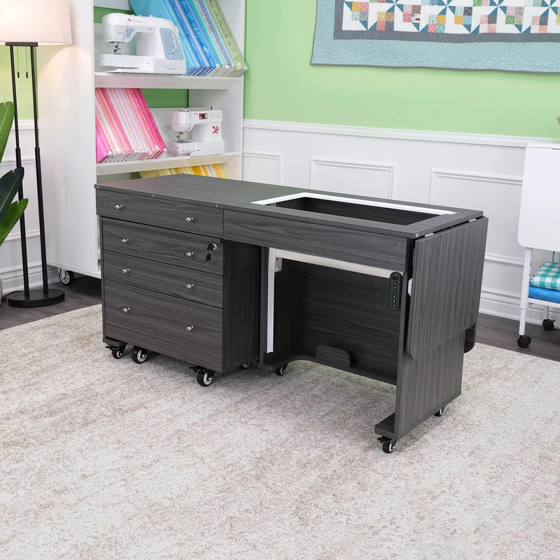 Kangaroo & Joey Sewing Cabinet with Electric Lift
