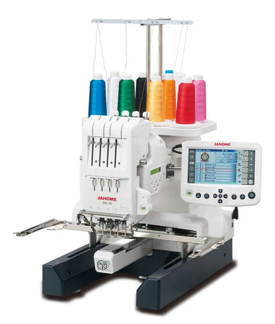 Janome MB-4S Four-Needle Professional Embroidery Machine with RCS