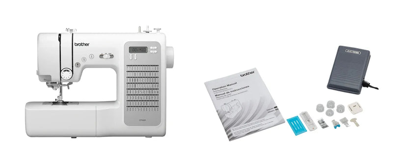 brother-cp100x-computerized-sewing-machine-included-accessories-and-operation-manual-flat-lay-view