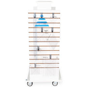 Arrow 4-Shelf Fabric Display 