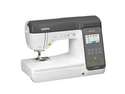 Front view of the compact Brother Innov-ís NS2850D combination sewing and embroidery machine in sewing mode setup
