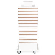Arrow 4-Shelf Fabric Display 