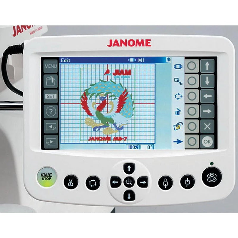 Janome MB - 7 Seven - Needle Embroidery Machine