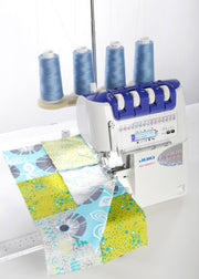 Juki MO - 2000QVP Air Threading Serger | 2/3/4 Thread Overlock Machine with LCD Screen