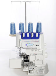 Juki MO - 2000QVP Air Threading Serger | 2/3/4 Thread Overlock Machine with LCD Screen