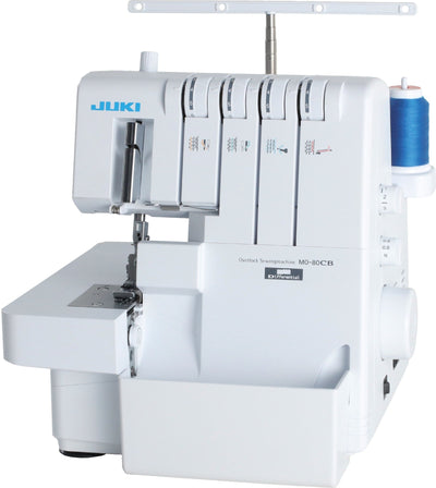Juki MO-80CB Serger | 2/3/4 Thread Overlock Machine with Free Arm, Differential Feed & Rolled Hem