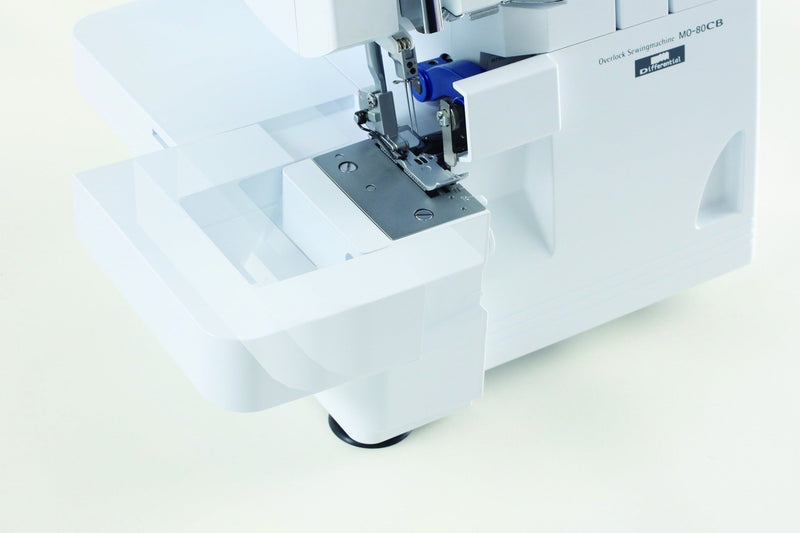Juki MO - 80CB Serger | 2/3/4 Thread Overlock Machine with Free Arm, Differential Feed & Rolled Hem
