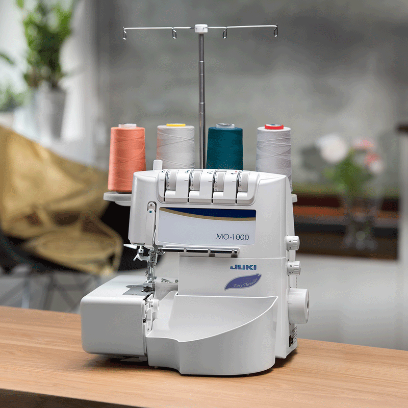 Juki MO-1000 Air Threading Serger | 2/3/4 Thread Overlock Machine with Differential Feed