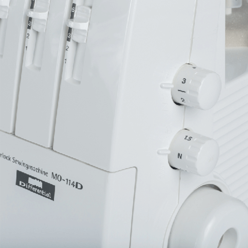 Juki MO-114D Serger | 2/3/4 Thread Overlock Machine with Differential Feed & Rolled Hem